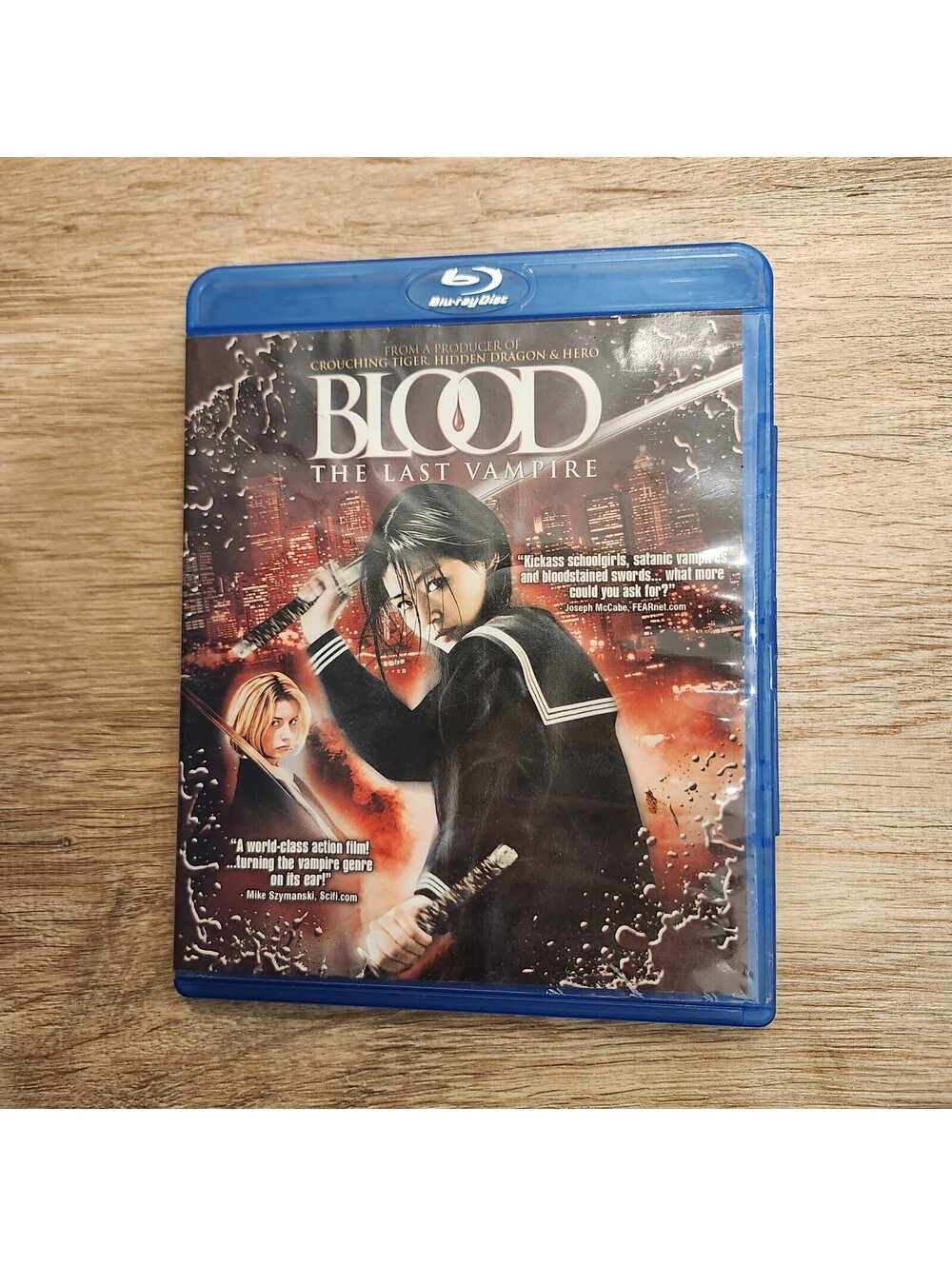 Blood: The Last Vampire (Blu-ray 2009) Gianna / Allison Miller / JJ Field VGC